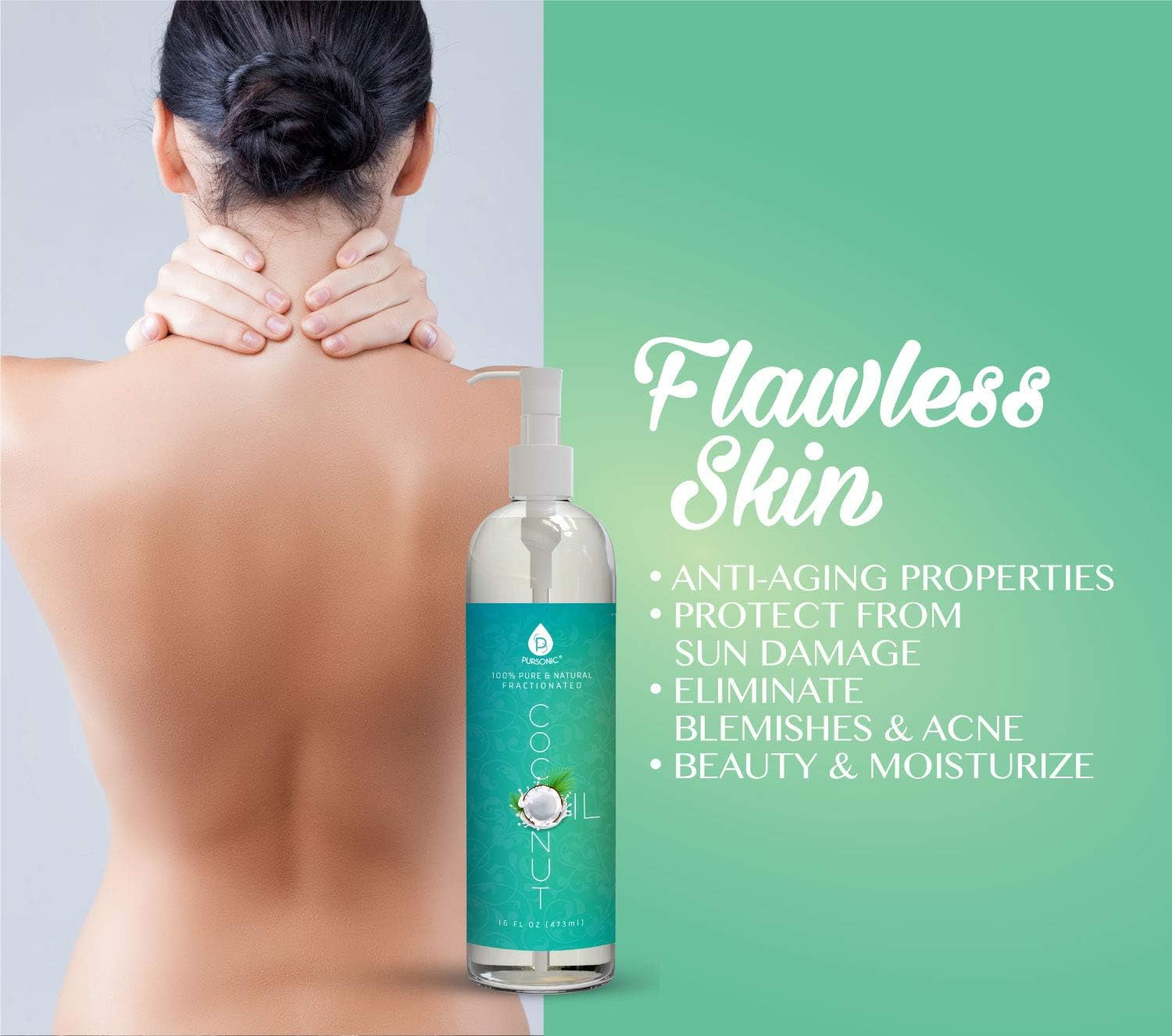 Pure Unscented Fractionated Coconut Oil
