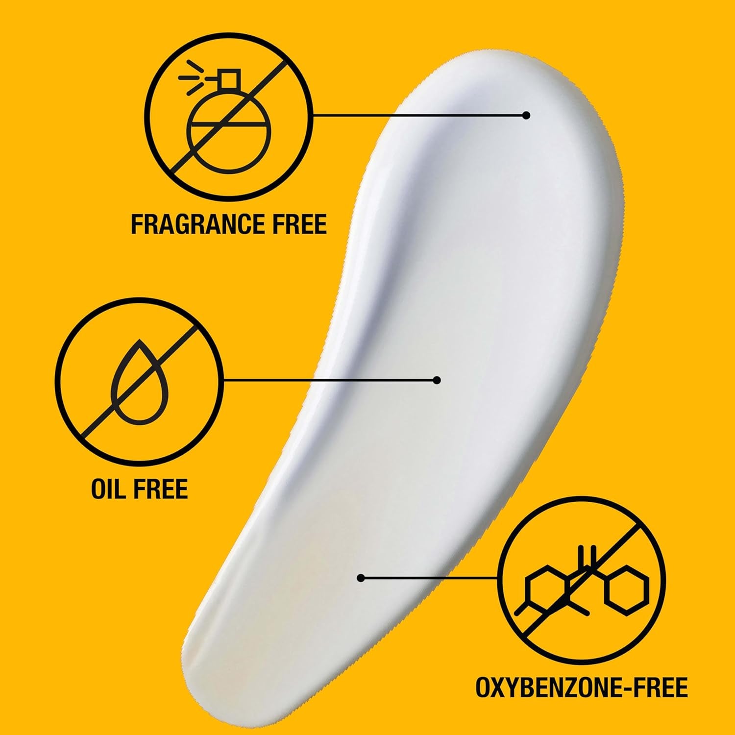 Clear Face Sunscreen Lotion for Acne-Prone Skin, Broad Spectrum SPF 50 Facial Sunscreen for Oily Skin, Oil-, Fragrance- & Oxybenzone-Free Water Resistant Sunscreen