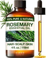 100% Pure & Natural Rosemary Oil for Hair, Skin, Aromatherapy 