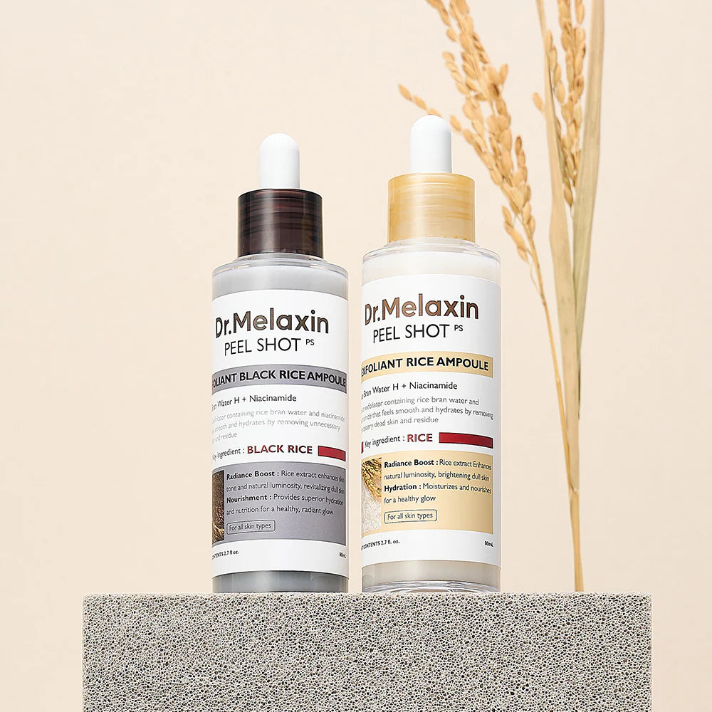 Dr.Melaxin Peel Shot Glow Rice Line