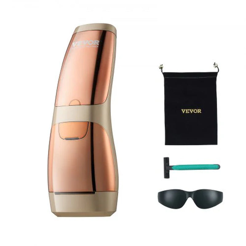 VEVOR IPL Hair Permanent Hair Removal with Sapphire Ice cooling system, painless, 5 levels with manual & auto