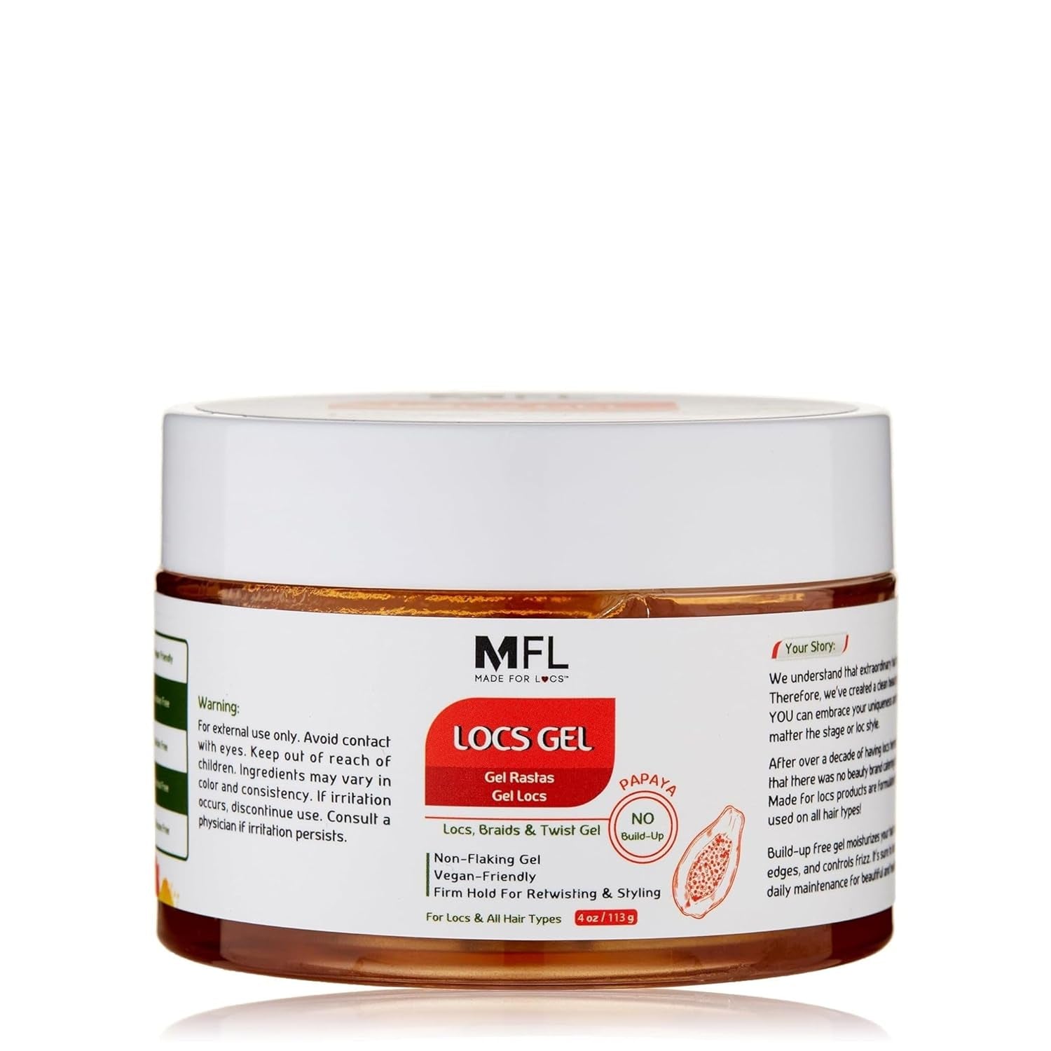 Made For Locs Retwisting Firm Hold Styling Pomade | Gel |