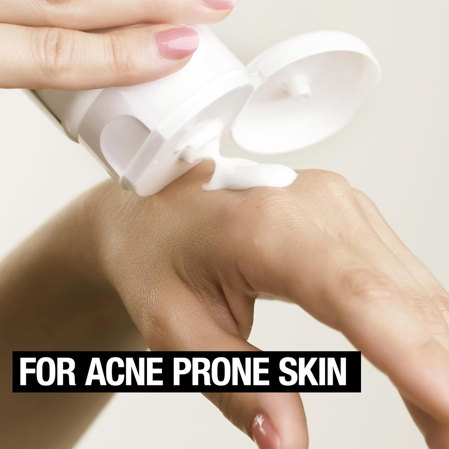 Clear Face Sunscreen Lotion for Acne-Prone Skin, Broad Spectrum SPF 50 Facial Sunscreen for Oily Skin, Oil-, Fragrance- & Oxybenzone-Free Water Resistant Sunscreen