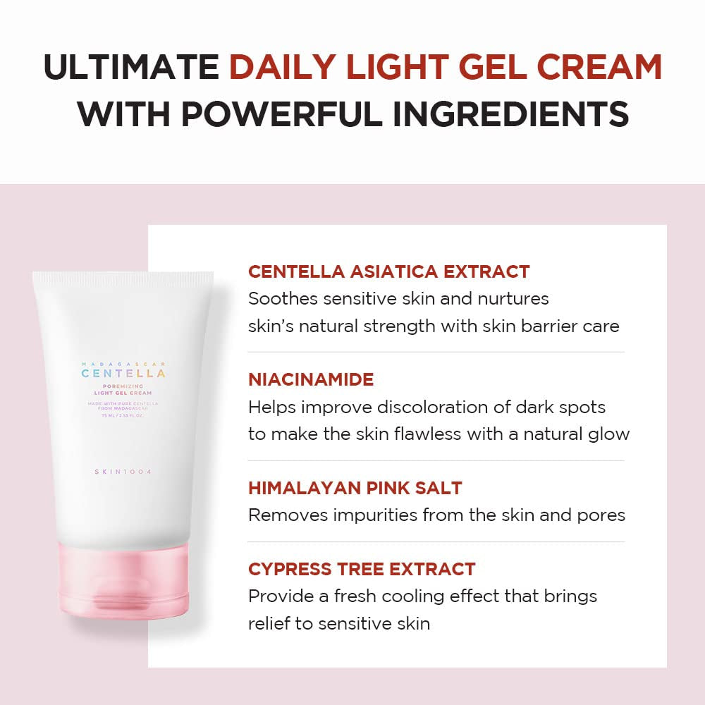 Skin1004 Madagascar Centella Poremizing Light Gel Cream