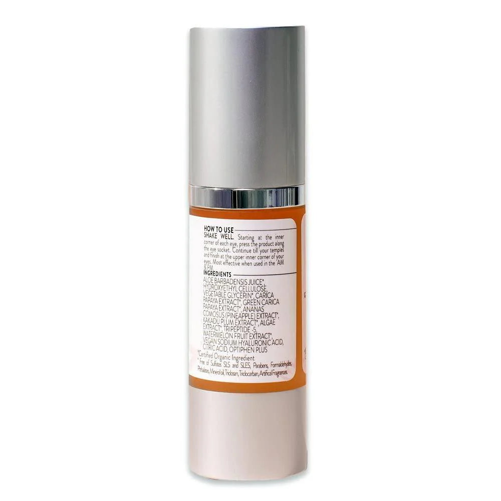 Organic Eye Serum for Wrinkles and Fine Lines with Hyaluronic Acid