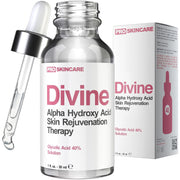 Glycolic Acid Peel 40% Professional Chemical Peel for Acne Scars, Collagen Boost- Alpha Hydroxy Acid