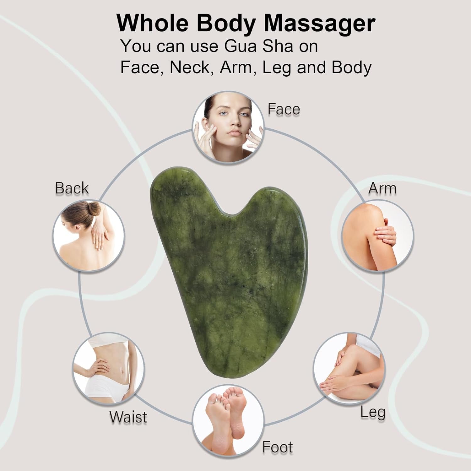 Gua Sha Facial Tools for Skin Care Massage Tools for Self Care