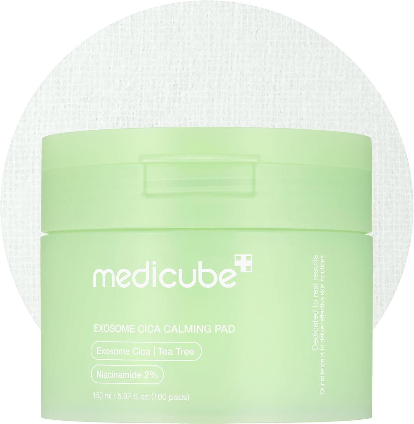 Exosome CICA Tea Tree Calming Toner Pads for Sensitive Skin with Centella Asiatica Help Reduce Redness & Breakouts. Low-Irritating & Hydrating Daily Care, Korean Skincare