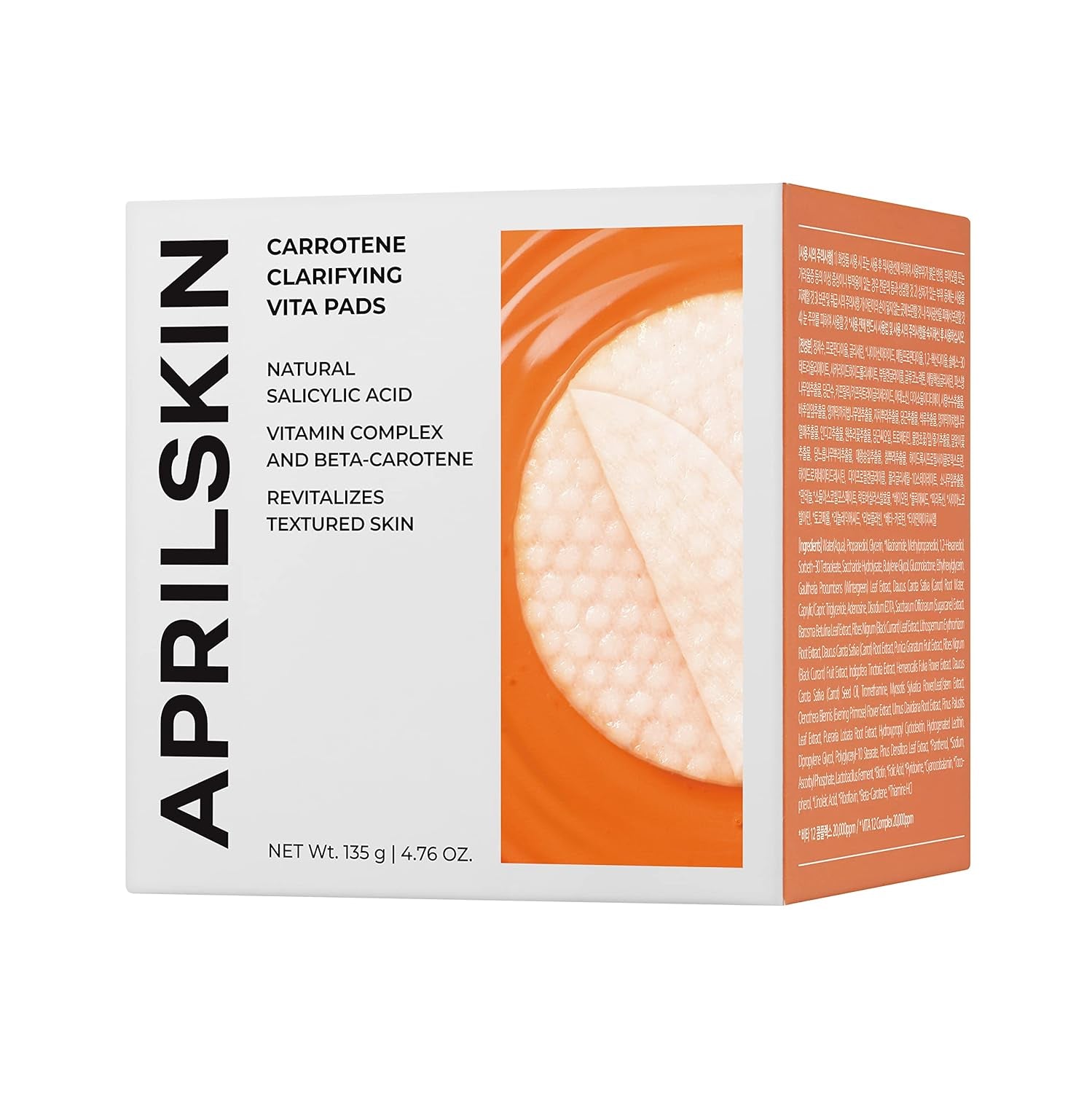 APRILSKIN Carrotene Clarifying Vita Pads 