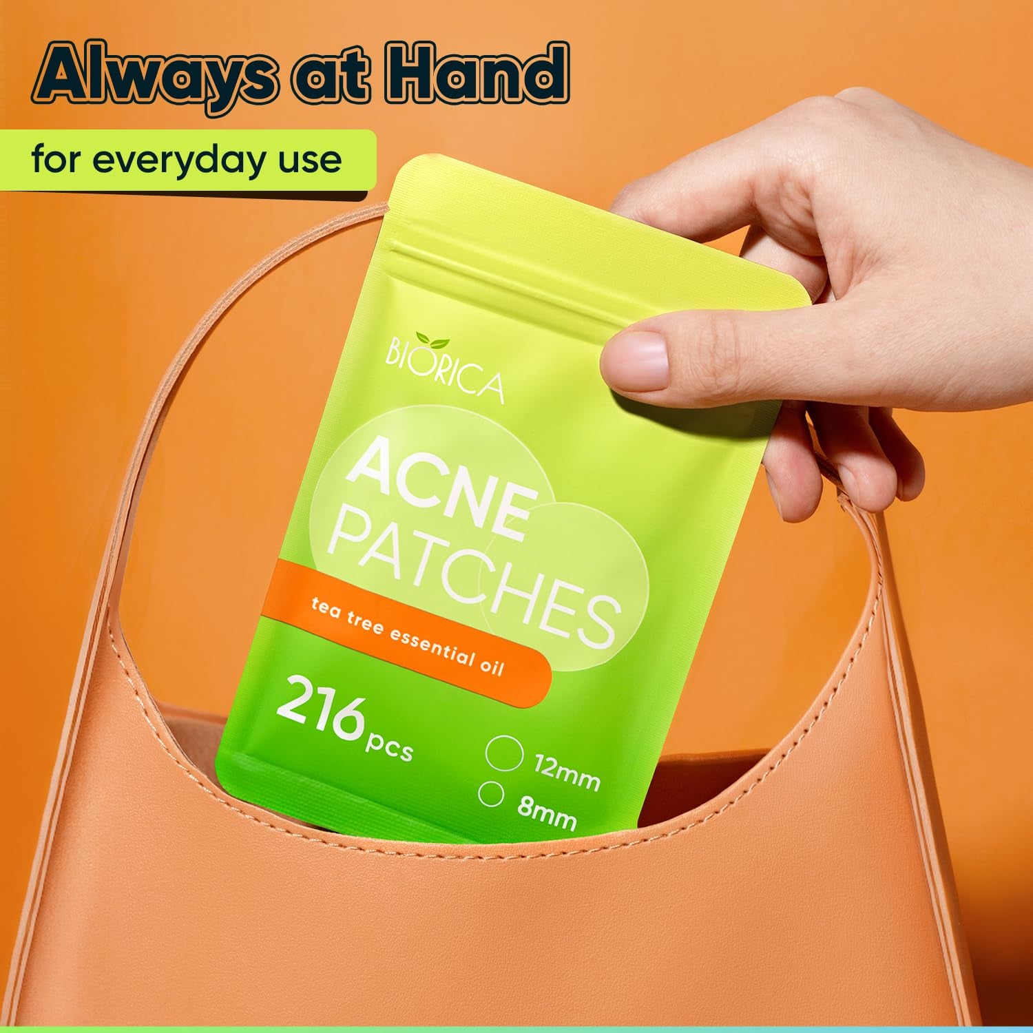 Pimple Patches for Face with Tea Tree Oil. Hydrocolloid Acne Pimple Patches. Blemish Patches, Acne Dots, Pimple Stickers, Acne Patch