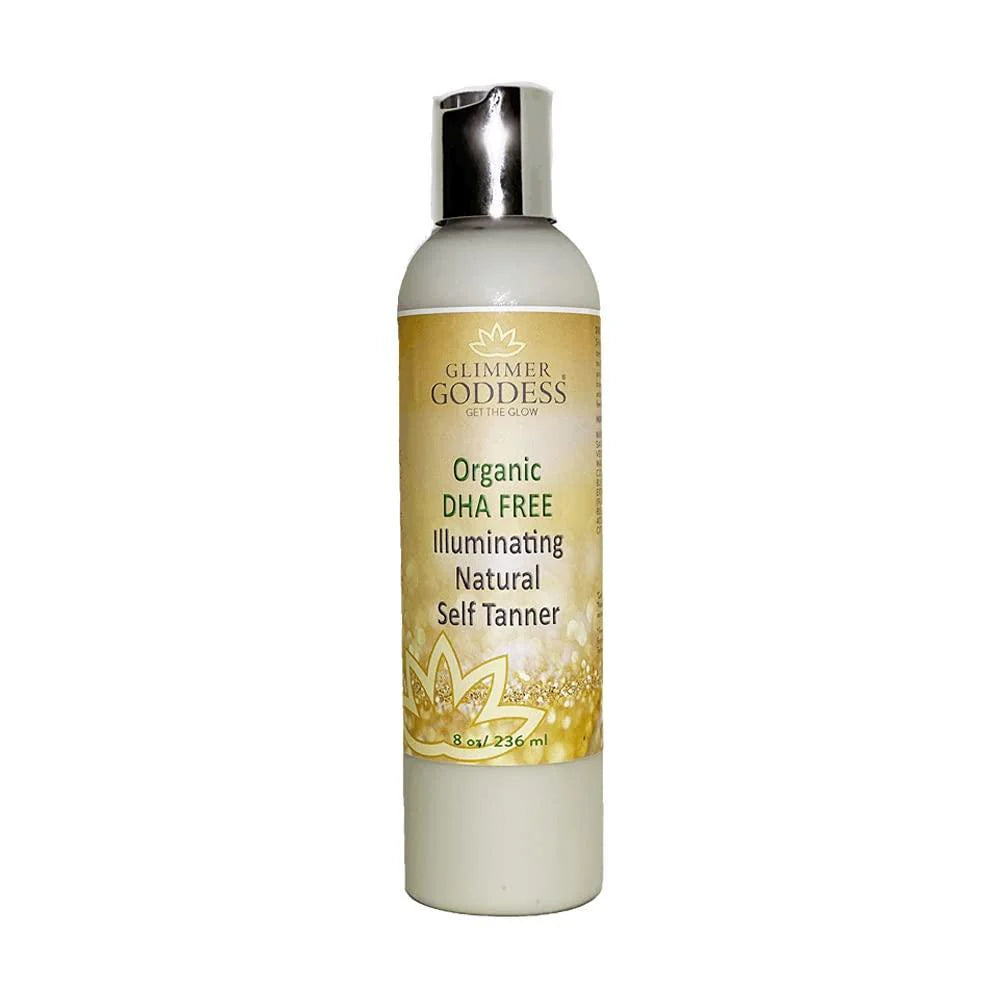 Dark Organic DHA Free Self Tanner Dark Sunless Tanning Lotion