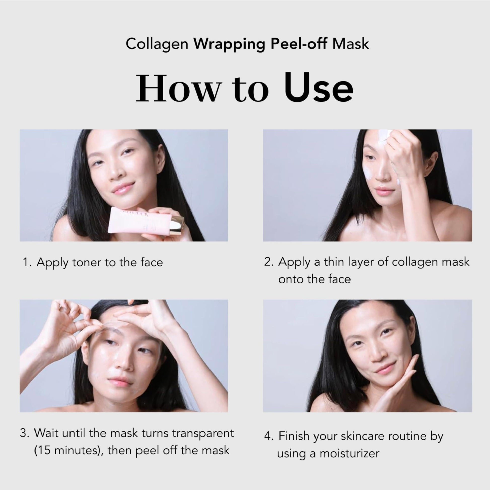 NOWATER Collagen Wrapping Mask Elasticity Improving Hydrating Firming