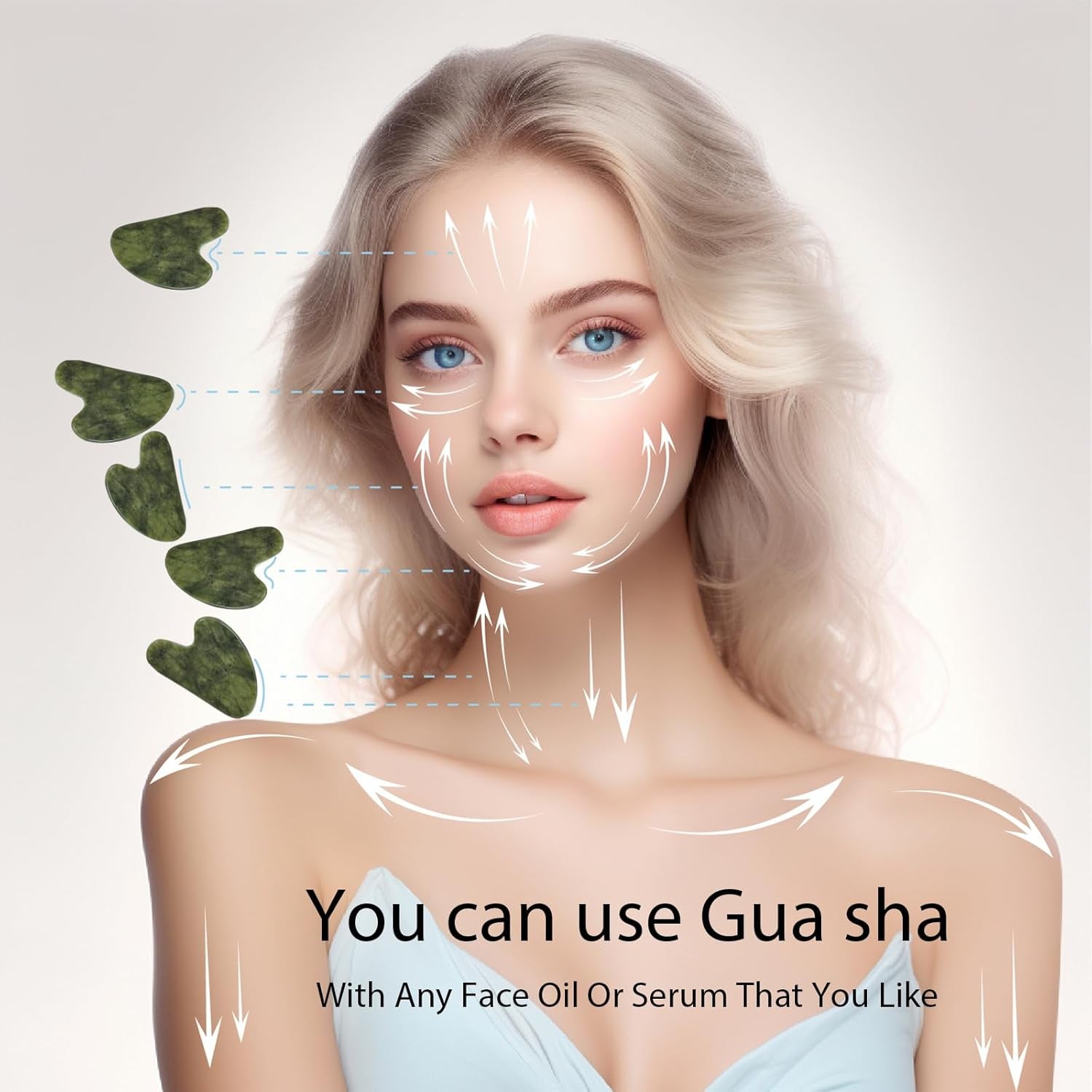 Gua Sha Facial Tools for Skin Care Massage Tools for Self Care